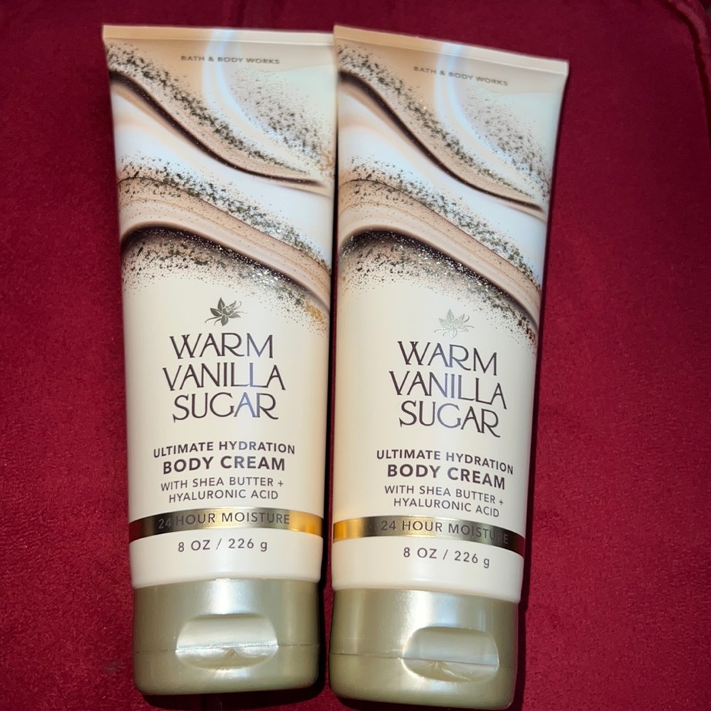 BBW 2pc Warm Vanilla Sugar Body Cream